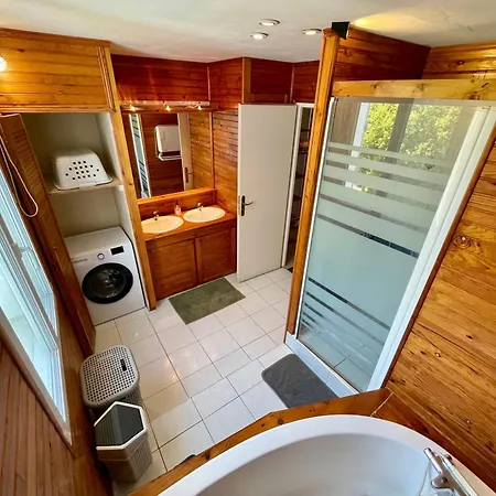 Demi Maison Avec Terrasse Et Jardin 3 6 Pers דירה *