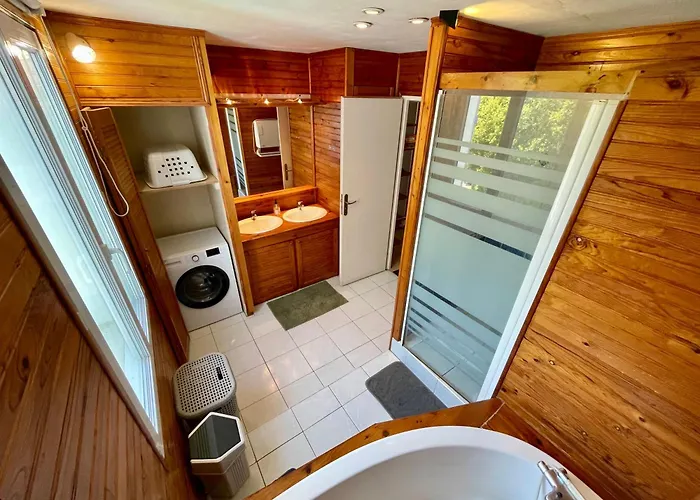 Demi Maison Avec Terrasse Et Jardin 3 6 Pers 아파트 *